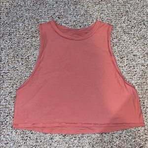 Lululemon muscle crop top